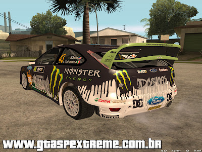 Ford Focus RS WRC para GTA San Andreas